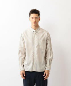 Steven Alan/スティーブンアラン/BUTTER-G SINGLE NEEDLE BOX SHIRT-BOLD/シングルニードルシャツ/ストライプ/ボタンダウン