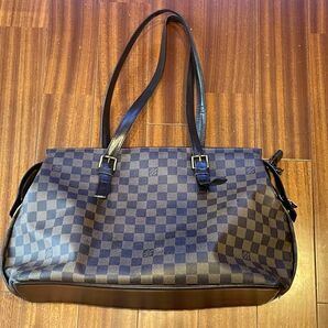 LOUIS VUITTON ルイヴィトン ダミエ チェルシー ハンドバッグ 人気