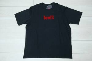 Новый Levi's 16143-0918 JP M Size/US Size Logo T Relak Fit Black/Black Funt Funt