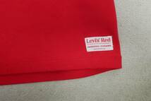 新品リーバイスA0145-0001 JP Lサイズ/US Mサイズ Levi's RED LR VINTAGE Tシャツ レッド TRUE RED ショートスリーブ 半袖 クルーネック_画像4