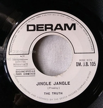【THE TRUTH】HEY GYP / JINGLE JANGLE DERAM ITALY PROMO盤 7inch Vinyl 60's Freakbeat mods garage フリークビート ガレージ モッズ_画像4