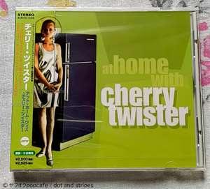 未開封【cherry twister】At Home With Cherry Twister 日本盤CD チェリー・ツイスター powerpop パワーポップ airmail エアーメイル