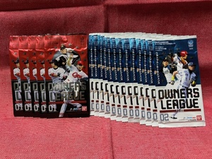  Bandai * Professional Baseball OWNERS LEAGUE 2011 01 02 Owners League * total 18k* new goods * unopened goods * prompt decision have 