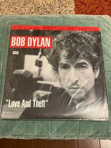 新品2LP MFSL Bob Dylan Love And Theft アナログ