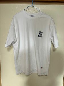 coen コーエン　ロゴプリントTシャツ　白T