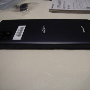 SHARP AQUOS sense6 SH-M19AXB SIMフリースマートフォン ブラック 美品の画像5