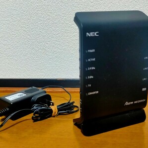 即決 NEC Wi-Fi 無線LAN Aterm WG1200HS4　送料込み