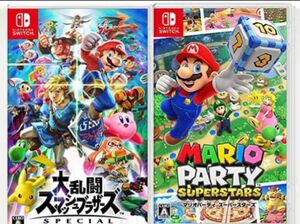 2本セット　 大乱闘　マリオパーティ Switch ソフト