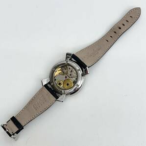 1円~! GaGa MILANO ガガミラノ マヌアーレ 48mm 5010.02S-BLK 手巻き 腕時計 稼働 マニュアーレの画像8