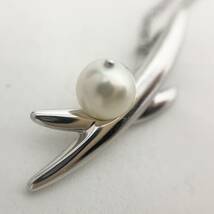 1円~! TASAKI 3点 まとめ 田崎 パール 真珠 ネックレス SILVER シルバー K18 ペンダント トップ 総重量 11.3g 2点トップのみ田崎 タサキ _画像7