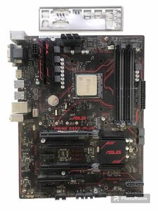 【中古】ASUS PRIME B350-PLUSマザーボード /AMD Ryzen 7 1700CPU 2点セット　20240408