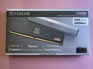 TEAM DDR5 6000Mhz PC-44800 16GBx2 ホワイト