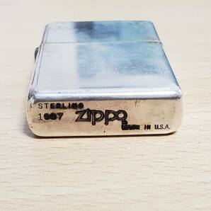 ZIPPO ジッポ STERLING シルバー 1997 MADE IN U.S.A. オイルライター の画像3