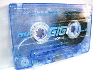 使用済み　中古　カセットテープ　SONY　GIG64　Type1　ノーマル　64分　1本　爪なし　No688　スマートレター対応