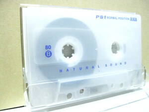 使用済み　中古　カセットテープ　富士AXIA　PS1　Type1　ノーマル　80分　1本　爪あり　No720　スリムケース