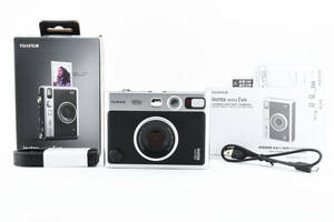 FUJIFILM instax mini Evo 開封済未使用品 ブラック チェキ インスタントカメラ 3092