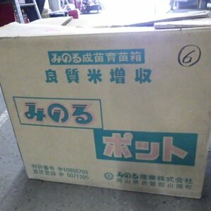 ☆みのるポット 専用育苗箱 448穴 30枚 （6）☆の画像1