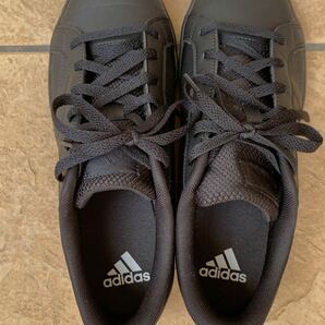 adidas アディダス 黒 スニーカー 25.5cm VS SKATE M VS スケート HP6008 ブラック の画像5