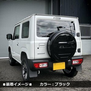 数量限定 \1スタート 新型ジムニーJB64/ジムニーシエラJB74 リアスペアタイヤカバー【グレー】 「samurai」 175/80R16用 ＜ミディアムグレの画像3