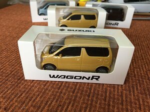 ④220円送料～SUZUKI ワゴンR プルバックカー 非売品 WAGONR スズキ ミニカー 未使用品 専用ケース コレクション 自動車 現状お渡し