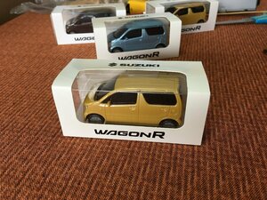 ②220円送料～SUZUKI ワゴンR プルバックカー 非売品 WAGONR スズキ ミニカー 未使用品 専用ケース コレクション 自動車 現状お渡し