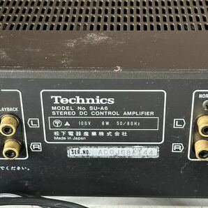 Technics テクニクス SU-A6 コントロールアンプ 通電確認のみの画像8