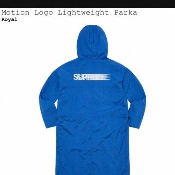 Supreme Motion Logo Lightweight Parka　M