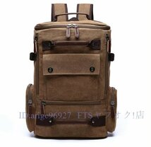 A5941☆新品上品 Military Vintage リュックサック リュック バッグ メンズ バックパック デイパック ネイビー_画像6