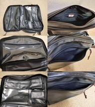 ★人気赤バッテン!!＆高機能使い勝手良!!★吉田カバン LUGGAGE LABEL LINER ショルダーバッグ /黒系色 No.951-09241_画像8