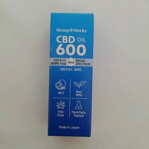 Hemp Works CBDオイル 600mg 日本製 10ml 日本製の画像7