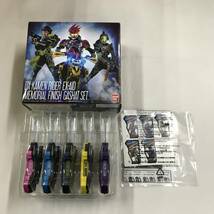 ob1731 送料無料！動作品 バンダイ 仮面ライダーエグゼイド DXメモリアルフィニッシュ ガシャット セット_画像2