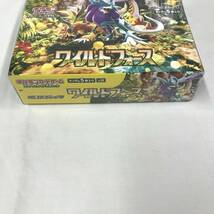 kb2257 送料無料！箱ダメージ未開封品 1BOX ポケモンカードゲーム スカーレット&バイオレット 拡張パック ワイルドフォース_画像2