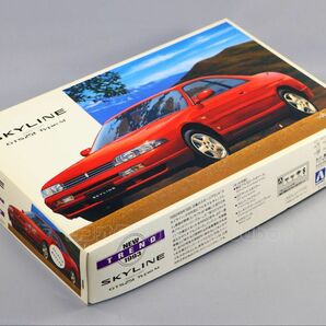 【アオシマ】1/12 日産 スカイライン GTS25t TypeM AOSHIMA SKYLINE 2door Coupe R33 前期 1993 未開封 未組立 当時モノの画像2