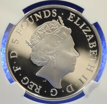 ◆シャーロット王女 洗礼◆5ポンド 2015 イギリス 銀貨 GEM PROOF 初期500枚限定 ダイアナ エリザベス NGC鑑定 アンティークコイン資産投資_画像2