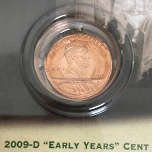 R01-080-0410-107 外国硬貨 記念硬貨 2009 ULTIMATE LINCOLN ANNIVERSARY CENTS リンカーン コイン THE EARLY YEARS 1スタの画像9