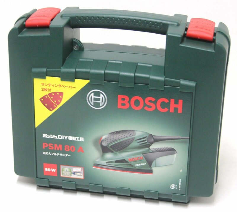 1K398 未使用品！ BOSCH ボッシュ DIY用 吸じん マルチサンダー PSM80A【ニューポーン】