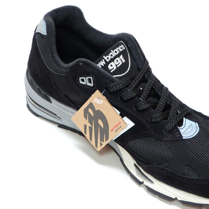 海外限定☆NEW BALANCE M991EKS BLACK SUEDE US11 29cm MADE IN ENGLAND ( ニューバランス M991 ブラック 黒 スエード UK製 )の画像9