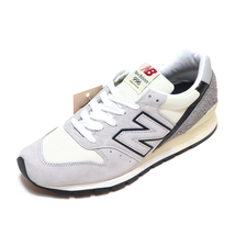 海外限定☆NEW BALANCE U996TG US9 27cm GRAY/BLACK GREY MADE IN USA ( ニューバランス 996 グレー ブラック スエード アメリカ製 )_画像4