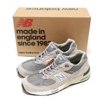 NEW BALANCE M991GL GRAY GREY SUEDE MADE IN ENGLAND US8.5 26.5cm ( ニューバランス M991 グレー スエード UK製 )_画像1