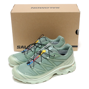 SALOMON XT-6 GTX DESERT SAGE/LILY PAD/LAUREL WREATH US9.5 27.5cm L47292000 GORE TEX サロモン ゴアテックス 防水 スニーカー カーキ