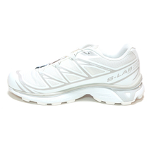 SALOMON XT-6 WHITE/WHITE/LUNAR ROCK US10.5 28.5cm L41252900 ( サロモン スニーカー XT-6 ホワイト/ホワイト/ルナロック )_画像5