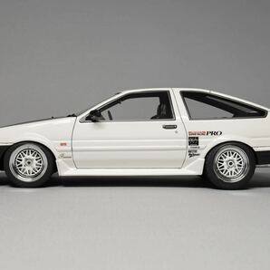 IG1771 1/18 Toyota Sprinter Trueno (AE86) 3Door TK-Street Ver.2 White イグニッションモデルの画像7