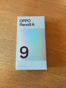 【新品/未使用】SIMフリー OPPO Reno9 A ナイトブラック OPPO