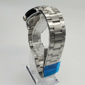 新品 AKNIGHT ターコイズブルー メンズ腕時計 クォーツ式の画像5