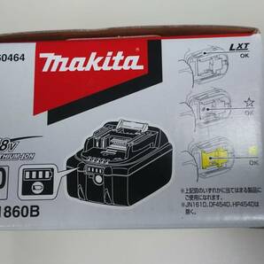 マキタ リチウムイオンバッテリ 18v BL1860B 8個セット 新品の画像2