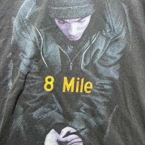 00s 8 Mile Eminem フォトプリントTシャツ バンドTシャツ 黒 M エミネム エイトマイル HIPHOP USA の画像3