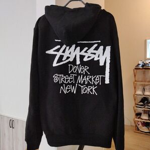 ZIPパーカー　M　DSMNY　STUSSY　黒