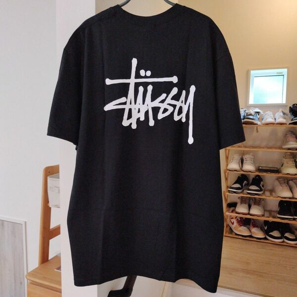 ベーシック　XL　黒　STUSSY