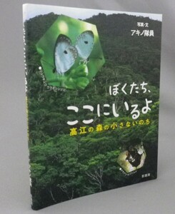 ☆ぼくたち、ここにいるよ　高江の森の小さないのち　　アキノ隊員　（昆虫・生物・自然・写真集・沖縄・琉球）