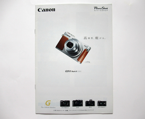 [ catalog only ] Canon PowerShot G series catalog (2017 year 2 month ) G9X Mk2/ G7X Mk2 other 